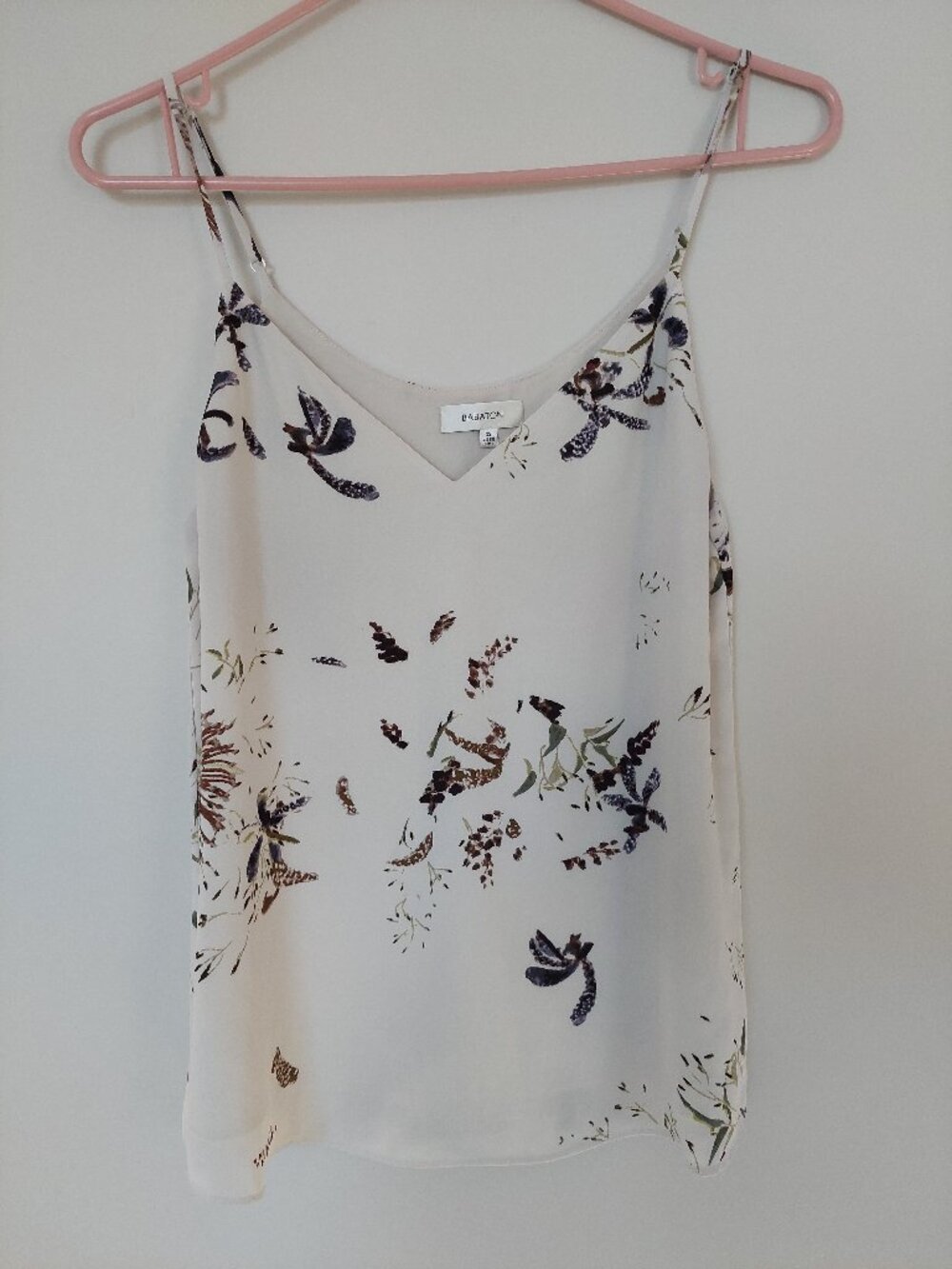Aritzia Babaton Women's XS Everly Camisole tank top Floral Print